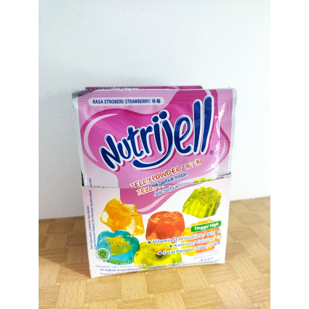 

Nutrijell 15 Gram (Rasa Buah & Chocolate) / Nutrijel Jelly