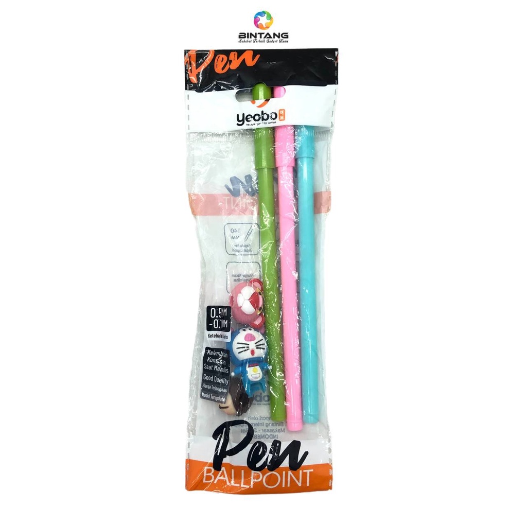 

ANIMAL CARTOON PEN 1 COLOURS ISI 3