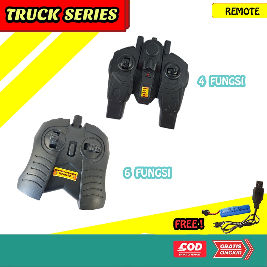 Mainan Mobil Remot Kontrol  JUMBO/ Truck Remote Control SERIES