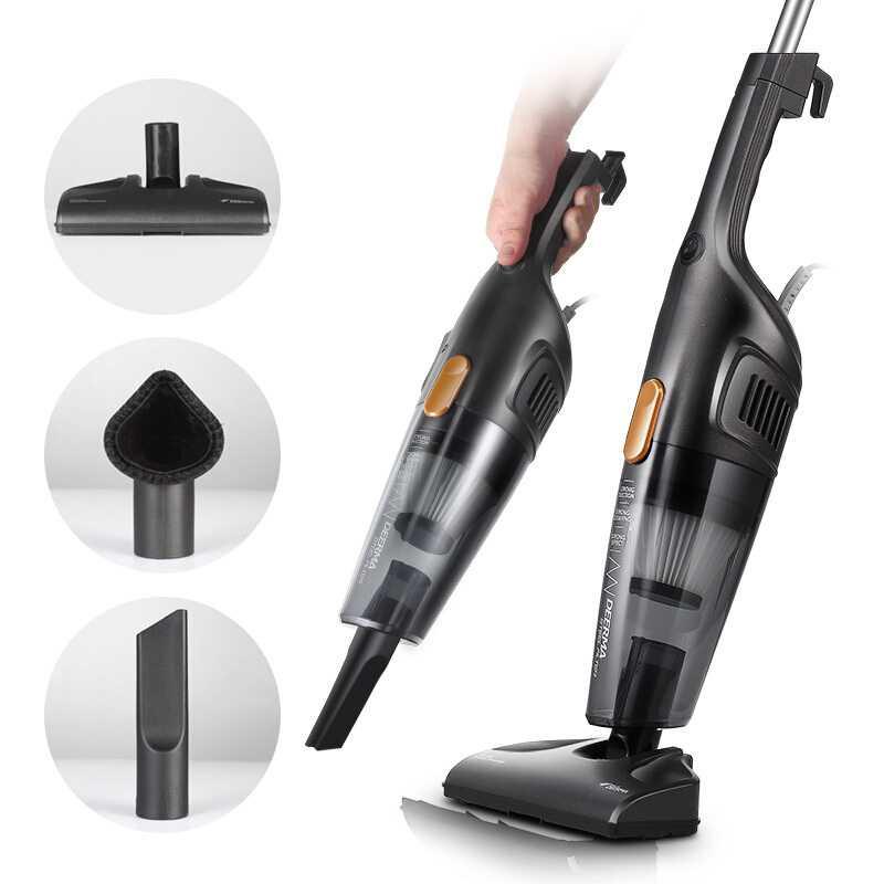 Deerma Penyedot Debu Vacuum Cleaner - DX115C - Black