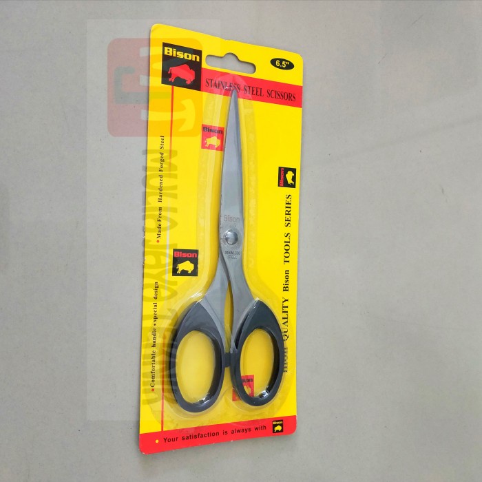 

>*>*>*>*] BISON GUNTING KERTAS SERBAGUNA STAINLESS STEEL 6.5
