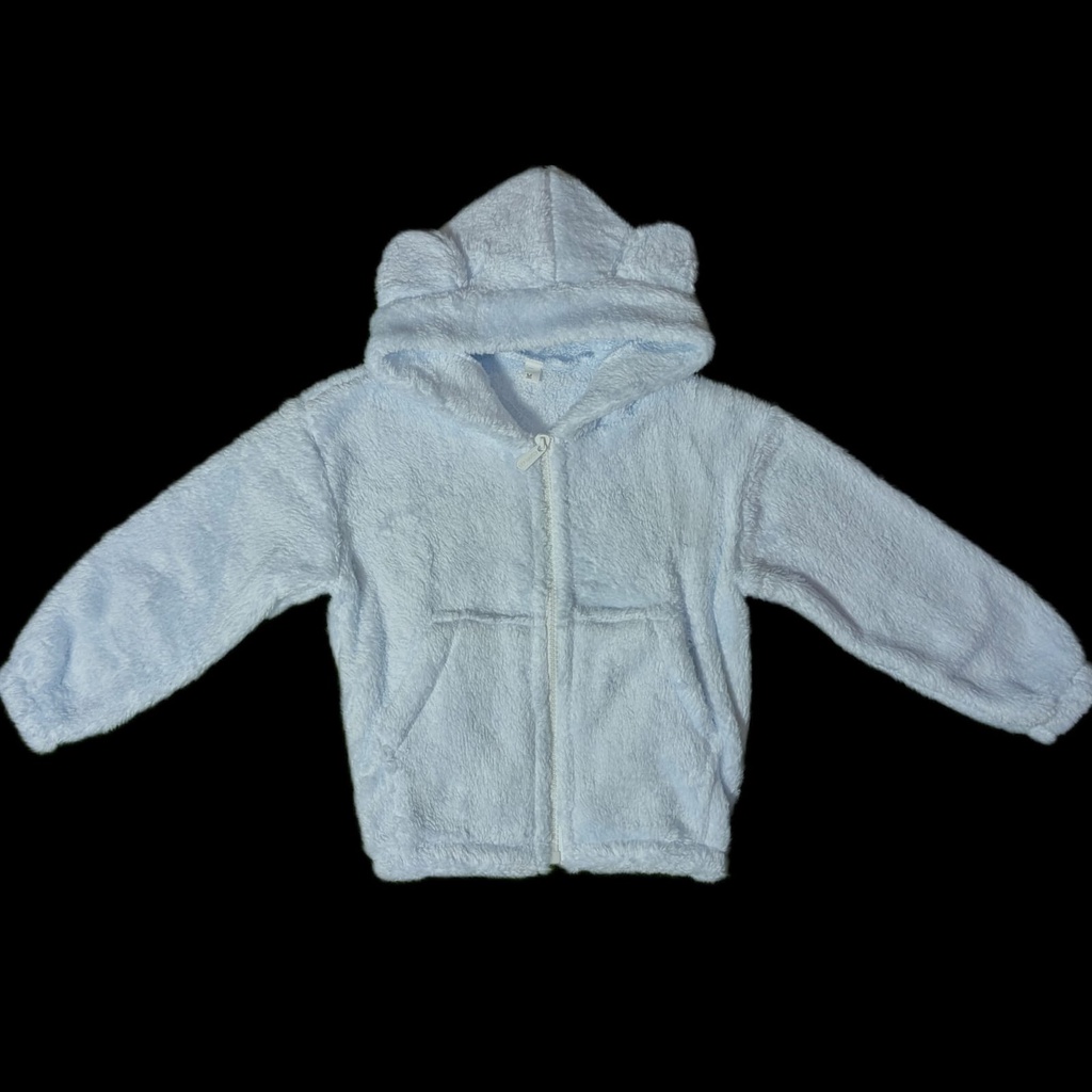 Sweater Zipper Bulu Sherpa Anak