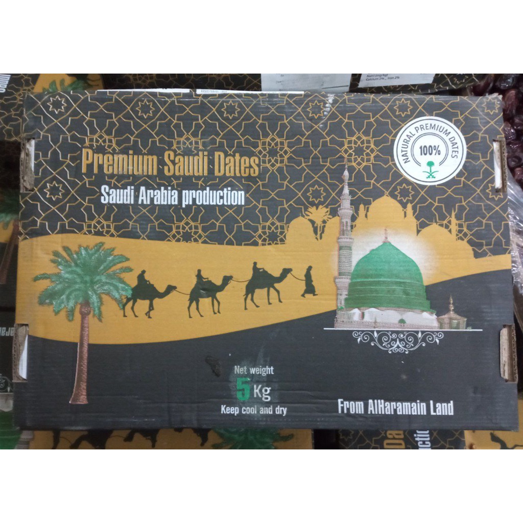 

Kurma Saudi Premium 5kg - Premium Saudi Dates