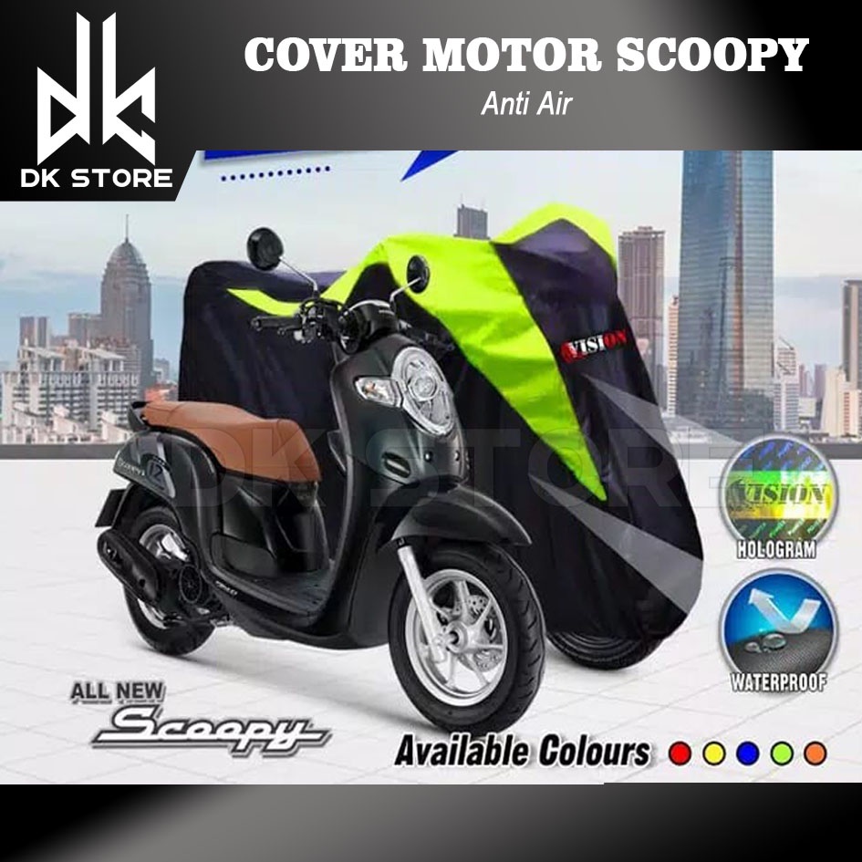 Cover Motor Scoopy/ Selimut Motor Scoopy / Jas Motor Scoopy Berkualitas /Sarung Motor Scoopy / Mante