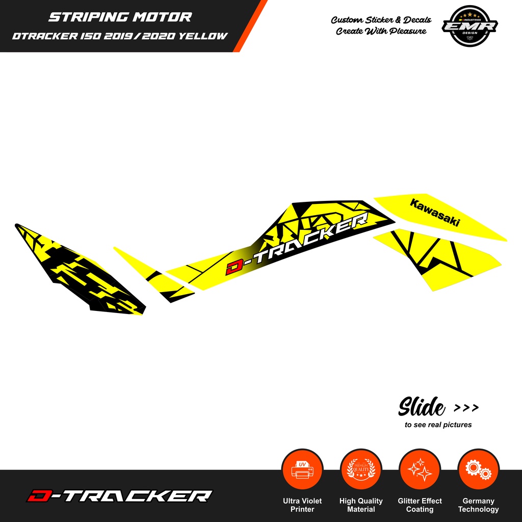 EMR Striping DTracker SE 2019/2020 Yellow