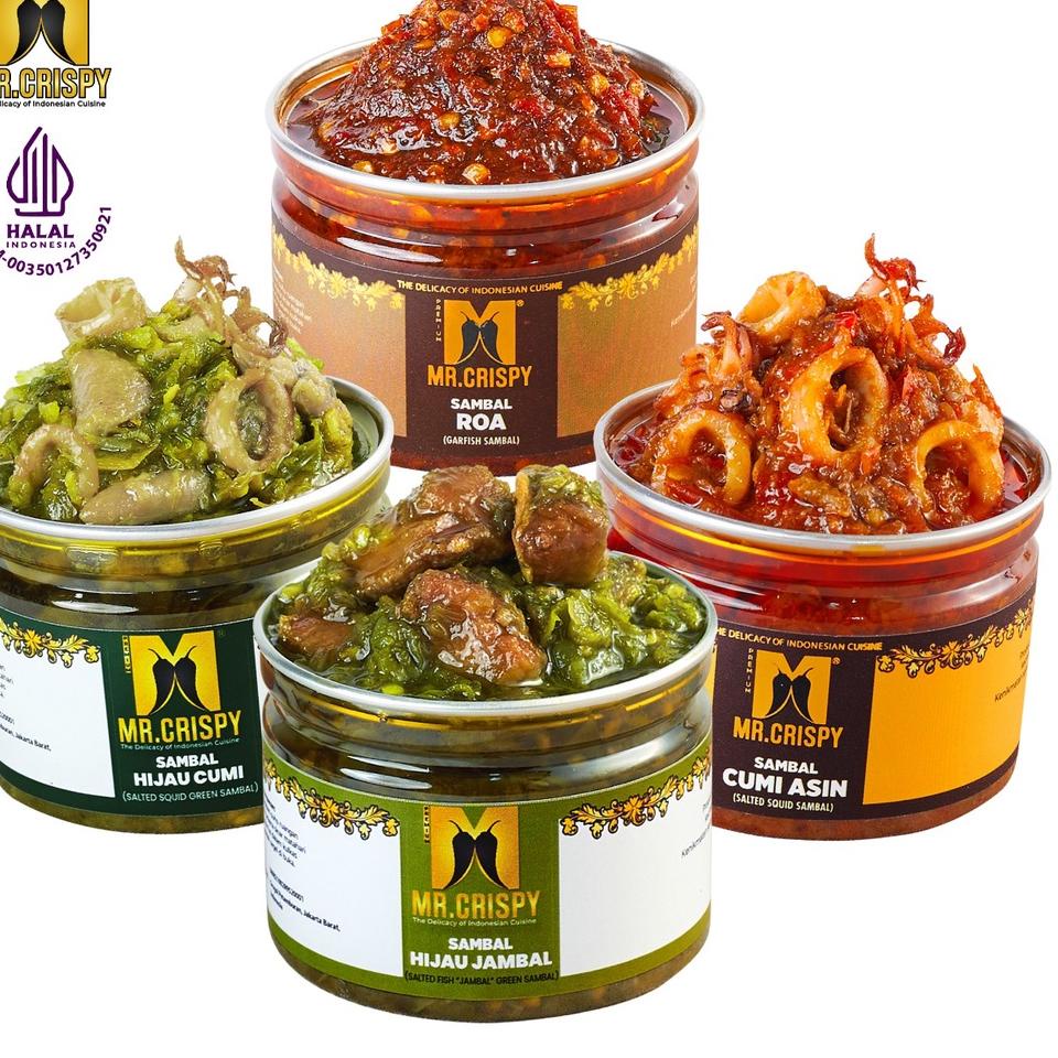 

➽ Paket Sambal py/Paket Sambal 4 Pcs ♟