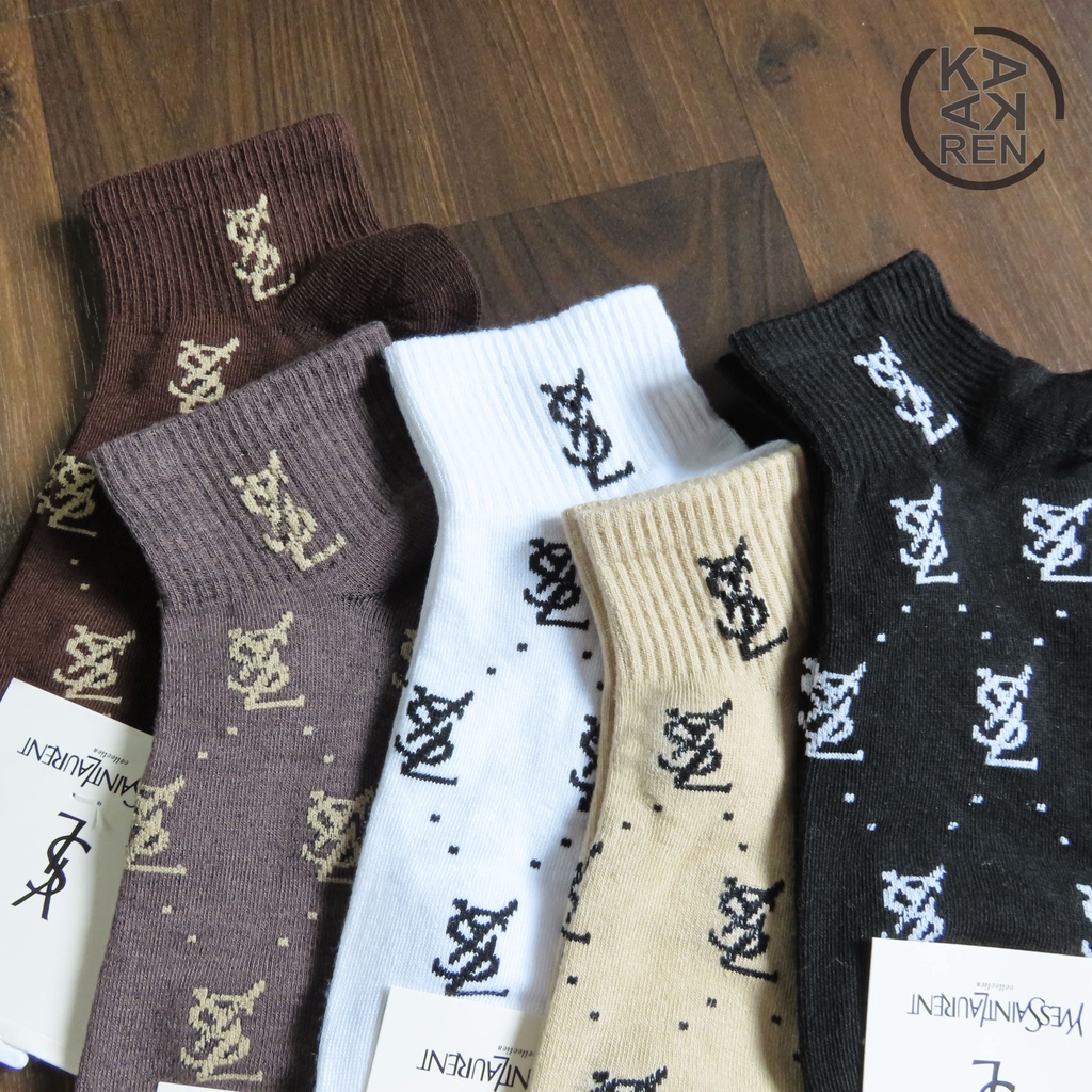 Kakaren Kaos Kaki Mata Kaki / Ankle Motif Warna Warni