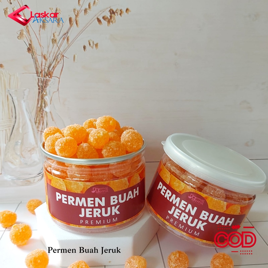 

Can - Permen Buah Jeruk Orange Candy / Premium