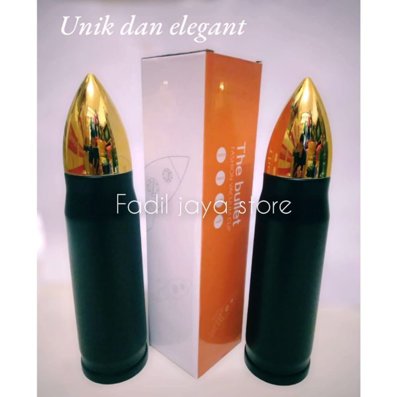 TERMOS DESAIN MODEL PELURU KAPASITAS 500 ML