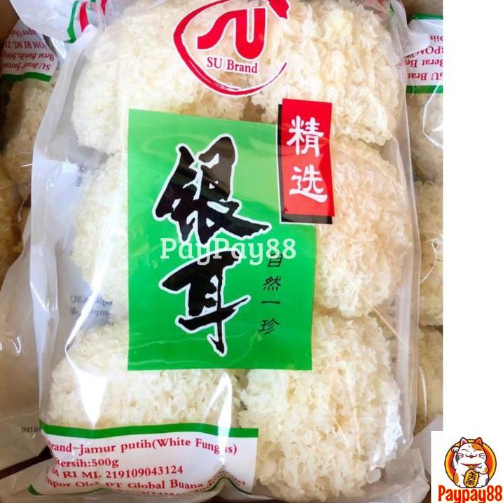 

◄ R SALJU PUTIH / SNOW WHITE FUNGUS / FU YIN ER / R ES KERING 500 gr ♨