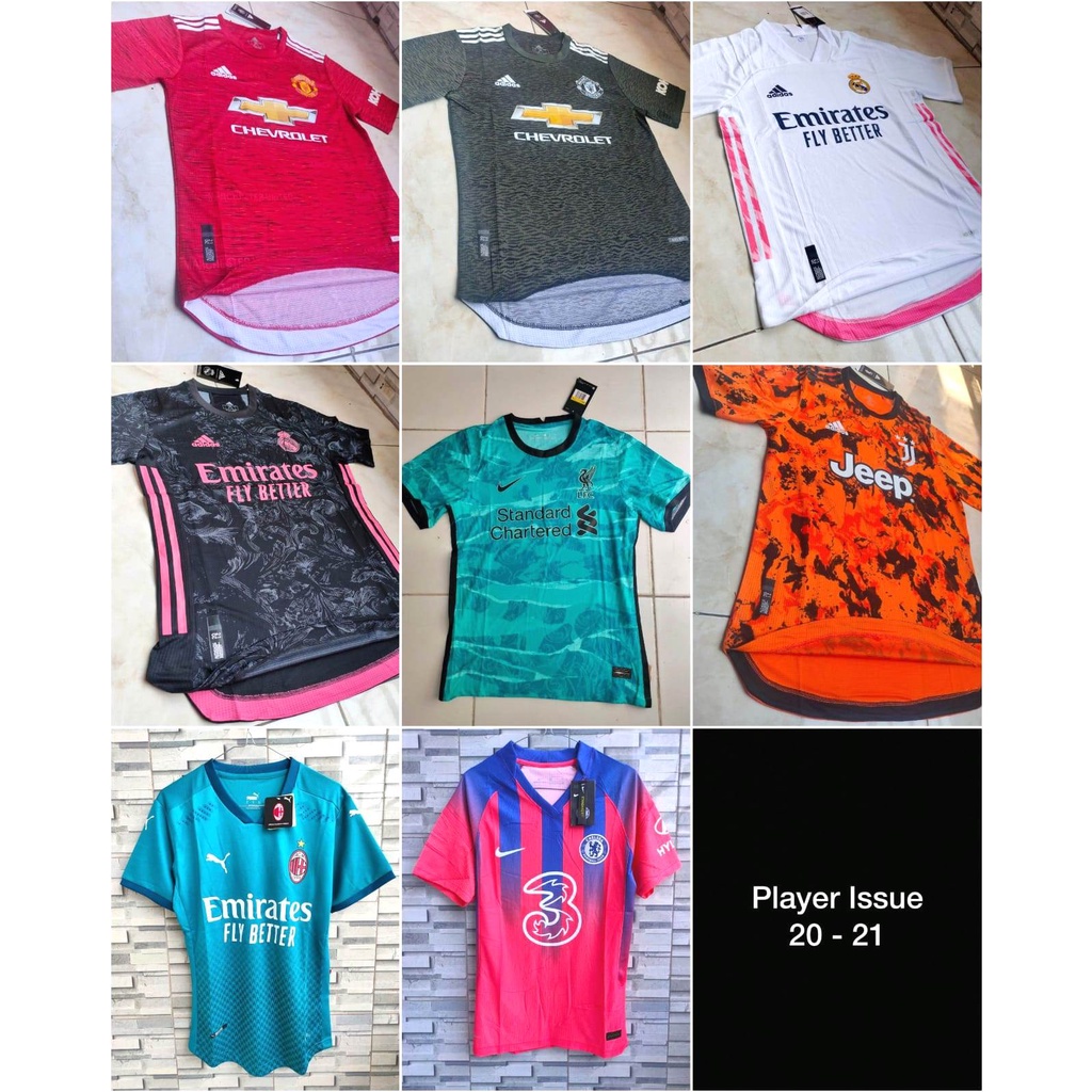 ( HAMPIR HABIS ) FLASH SALE ! OBRAL Player Issue | Jersey Baju Bola SEASON 2020 2021