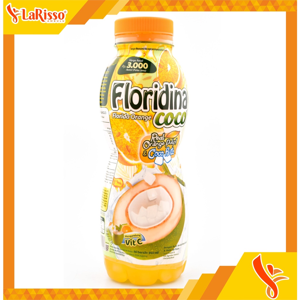 

FLORIDINA ORANGE 350ML COCO BITZ