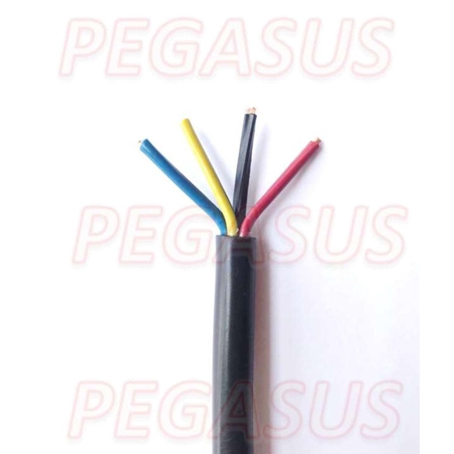 Kabel Karet Fleksibel PEGASUS KABEL H07RN-F 4x2,5 4x2.5mm (100 Meter)