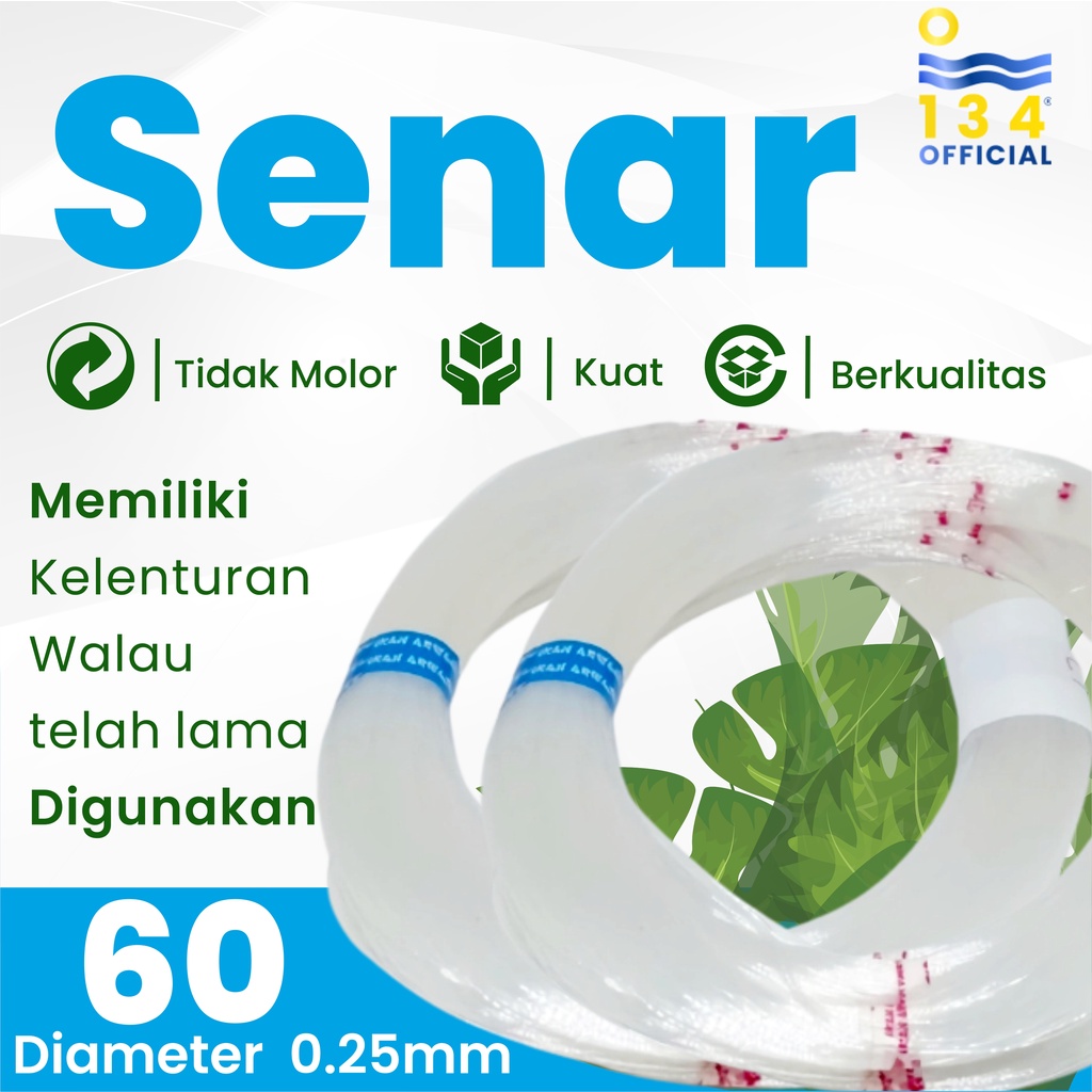 Senar / Senar Layang - Layang / Senar Pancing / Senar Nylon / Senar Ukuran 60