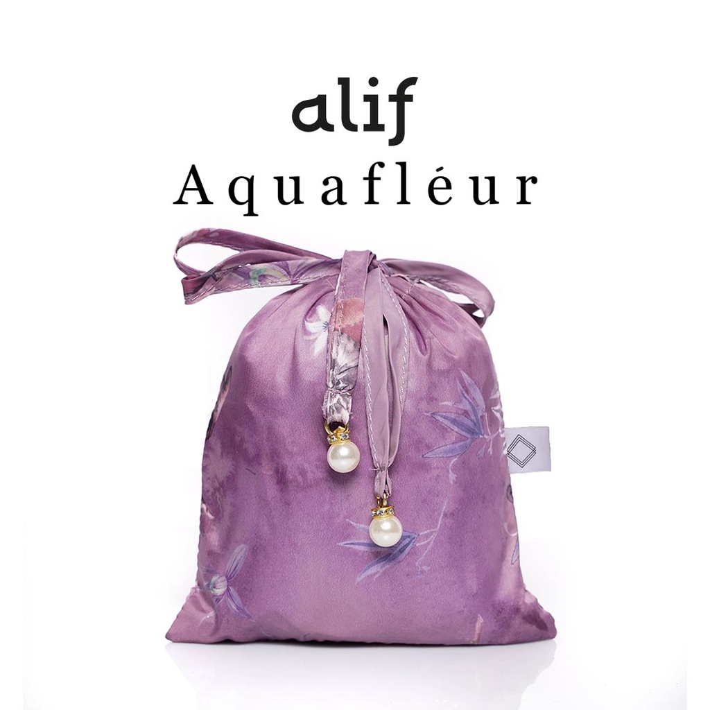 ALIF MUKENA MINI MOTIF PARASUT PREMIUM KOREA TRAVEL - MAUVE SHADOWS ( MKN-P02-003 )