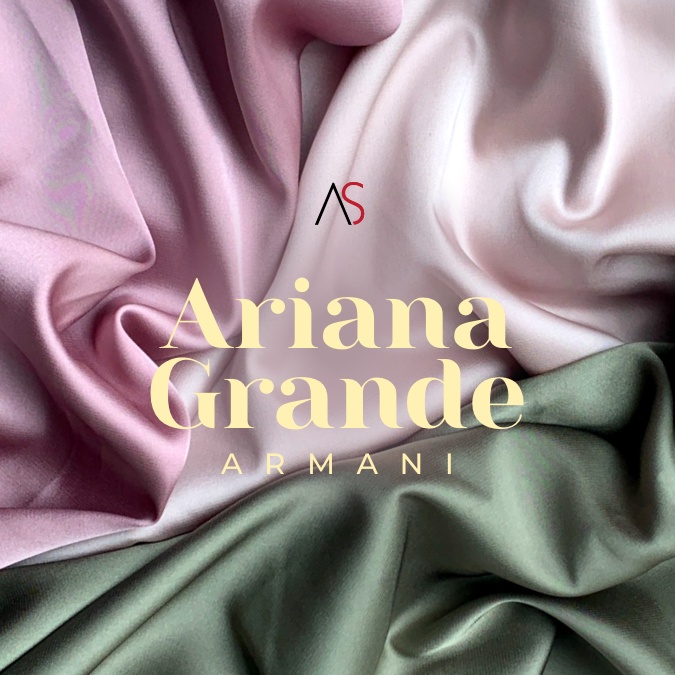 Aneka Sandang Textile CUCI GUDANG Kain Ecer Bahan Saten Maxmara /Jasmine - Harga per 0,5 Yard