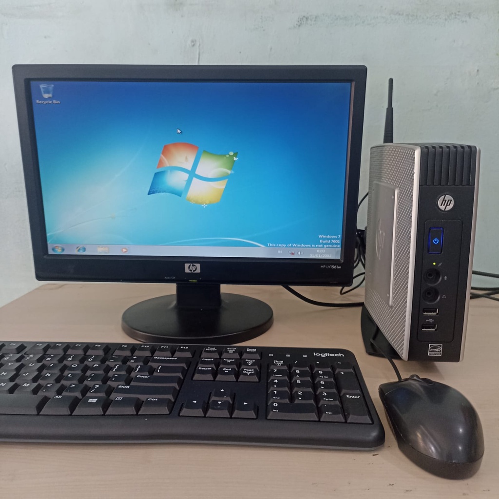 KOMPUTER IRIT LISTRIK HP  T510 FULLSET MONITOR 16 INCH