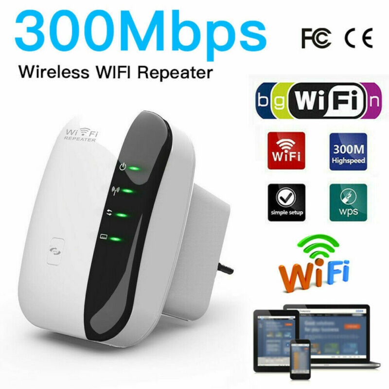 WiFi Repeater 300Mbps - Penguat Sinyal Wifi 300Mbps - Wifi Extender 300Mbps - Wifi Router 300Mbps