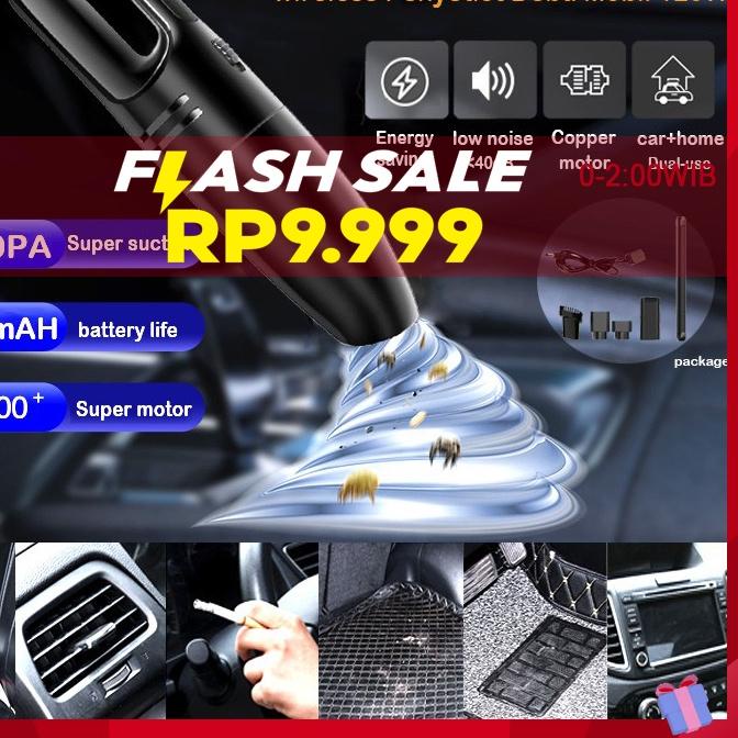 ➧ Vacuum Cleaner Alat Penyedot Debu Mobil Listrik Penyedot Debu Portabel  Penyedot debu mobil ✵