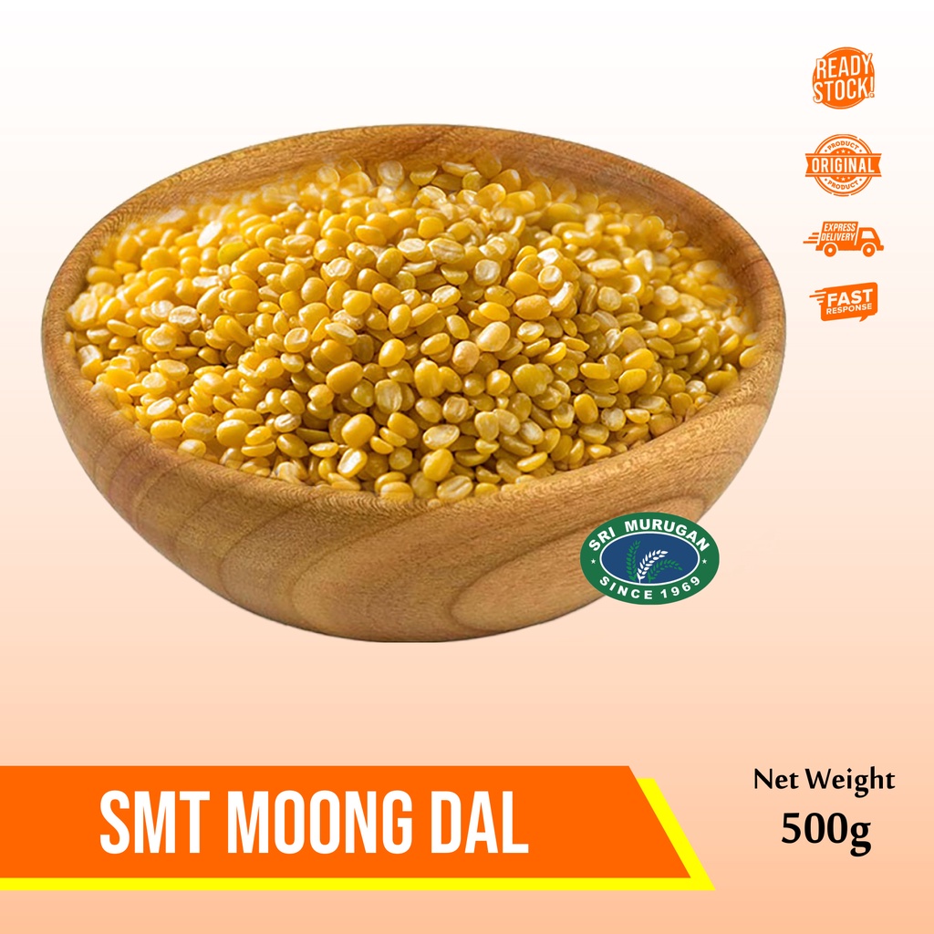 

SMT (SRI MURUGAN TRADING ) MOONG DAAL 500GR