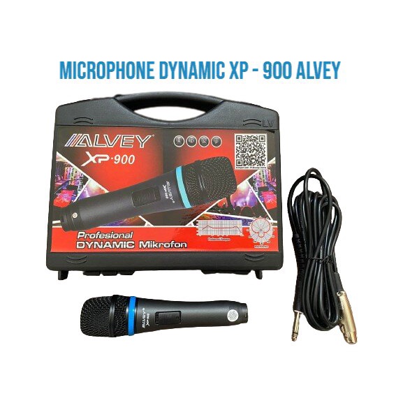 MICROPHONE DYNAMIC XP - 900 ALVEY