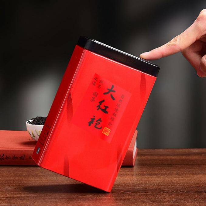 TEH CINA DA HONG PAO CHINESE TEA JUBAH MERAH KALENG 100 GRAM