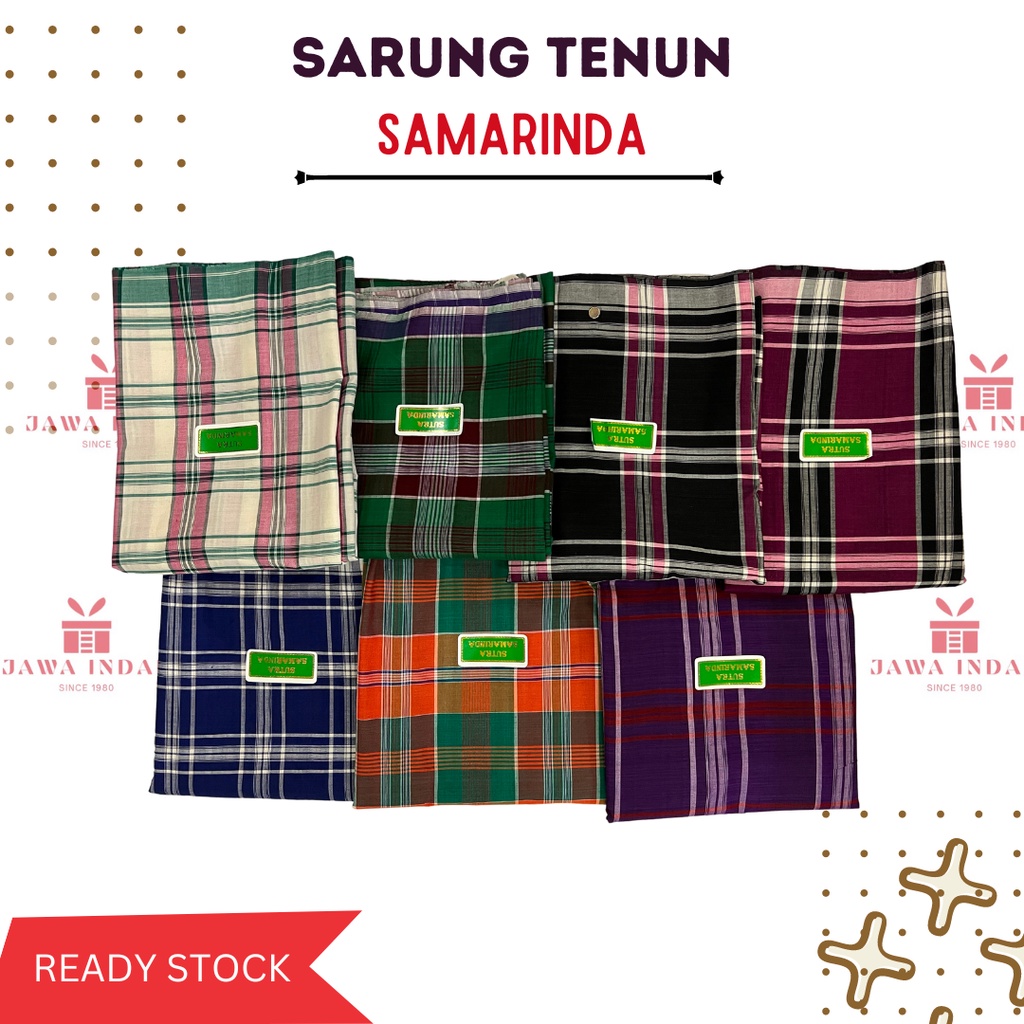 SARUNG TENUN SAMARINDA / SARUNG TENUN PUCUK SONGKET