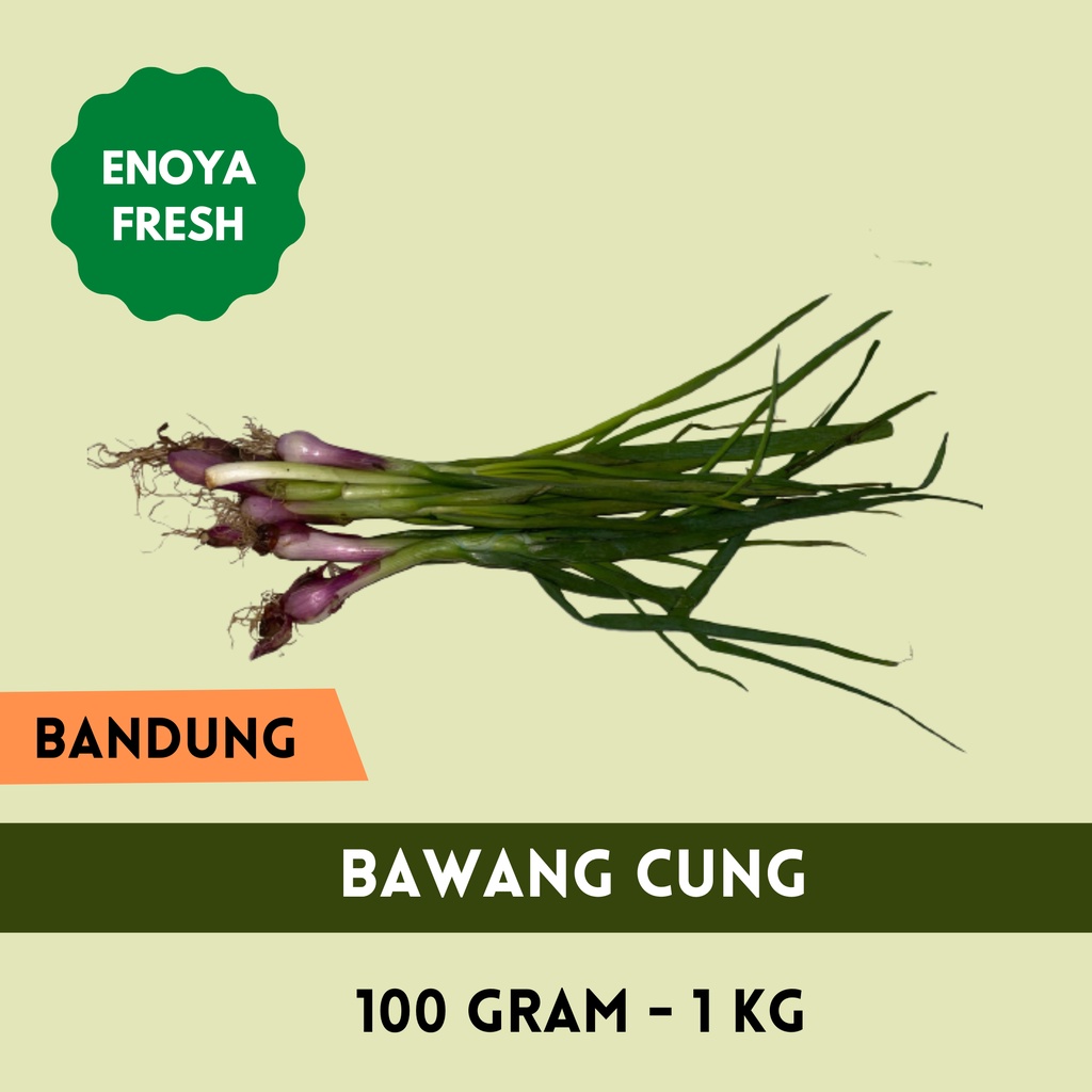 

Bawang Cung 100 gr - 1 kg Bandung