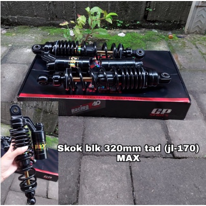 SKOK BELAKANG SHOCKBREAKER 280 300 320 GP SERIES TAD BLACK AS GOLD