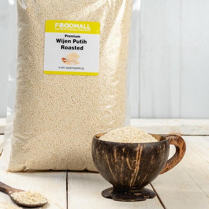 

✴ Wijen Putih PANGGANG 1 KG / ROASTED ✺