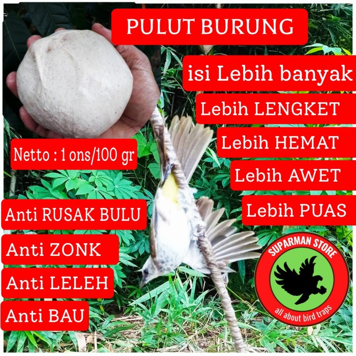 Best Seller Pulut Burung Kiloan Jebakan Burung Lem Burung Getah Karet Jebak Burung