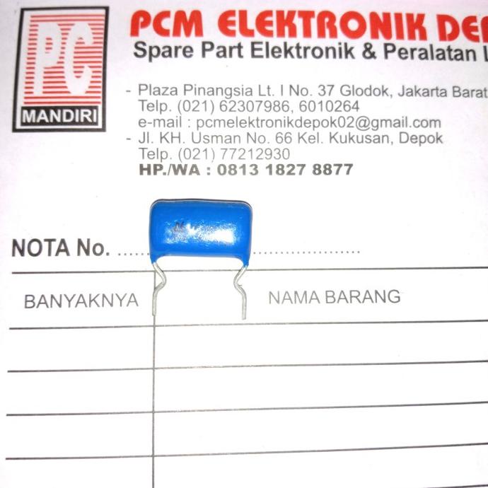 Milar 682J1600V 682J 1600V 682 J 1600 V 6.8nF 1.6KV 0.0068uF pcmelektrob9090 Diminati Banget