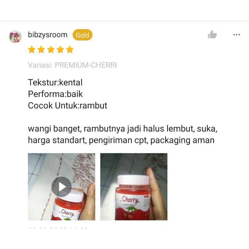 HAIR MASK CREAMBATH | MASKER RAMBUT BPOM 200 ML