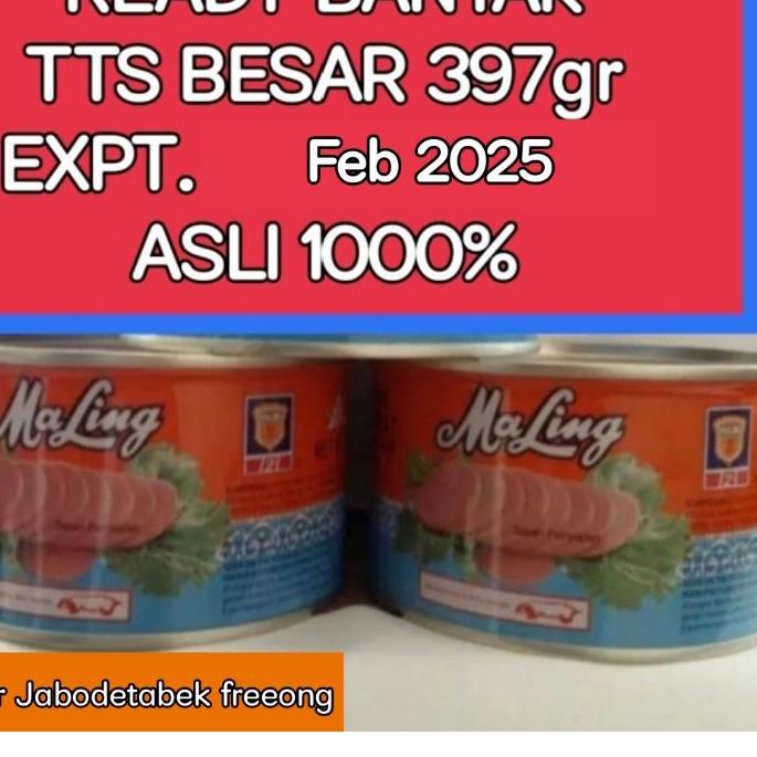 

4.4⭐️Maling TTS 397gr -Ukuran besar-non halal