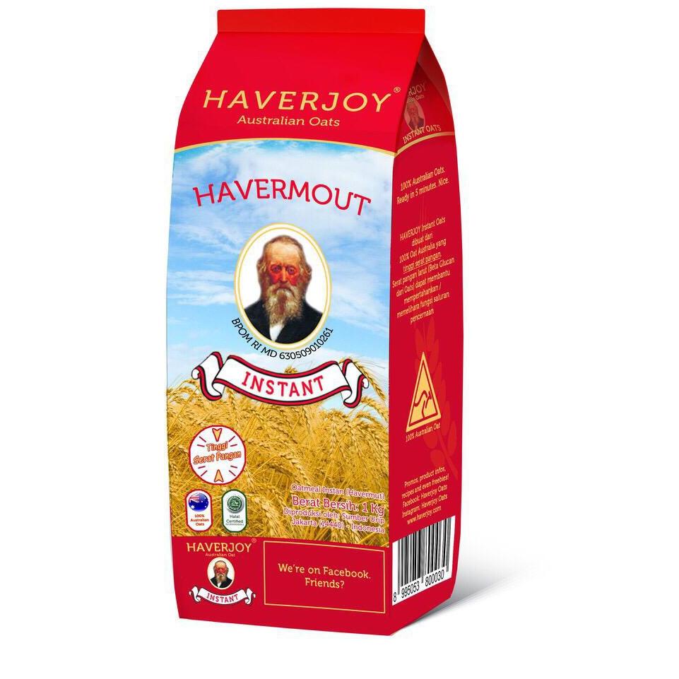 

TBS 3.3 W2fit Havermout Haverjoy Australian Oats Instant 1KG - Merah .,,.,.,