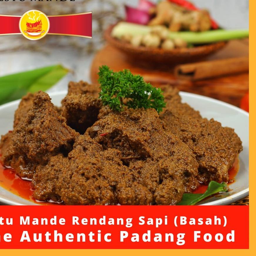 

✺ Restu Mande [Terbaru] Rendang Sapi (Basah) Pedas 300gr ➳