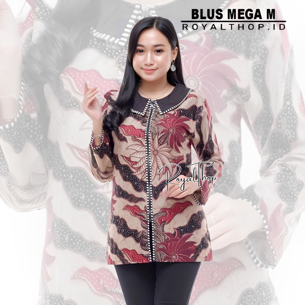 ATASAN BATIK WANITA MEGA MENDUNG ROYALTHOP