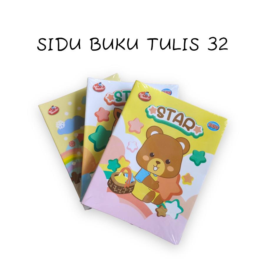 

[1PCS] SIDU BUKU TULIS ISI 32 /38/58 LEMBAR BUKU TULIS SINAR DUNIA
