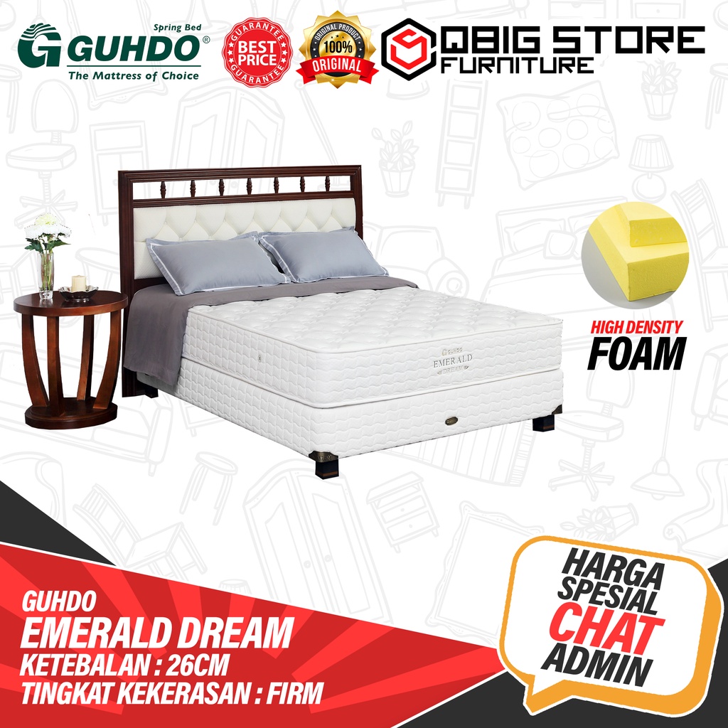 Kasur Springbed Guhdo Emerald Dream Medallion Executive