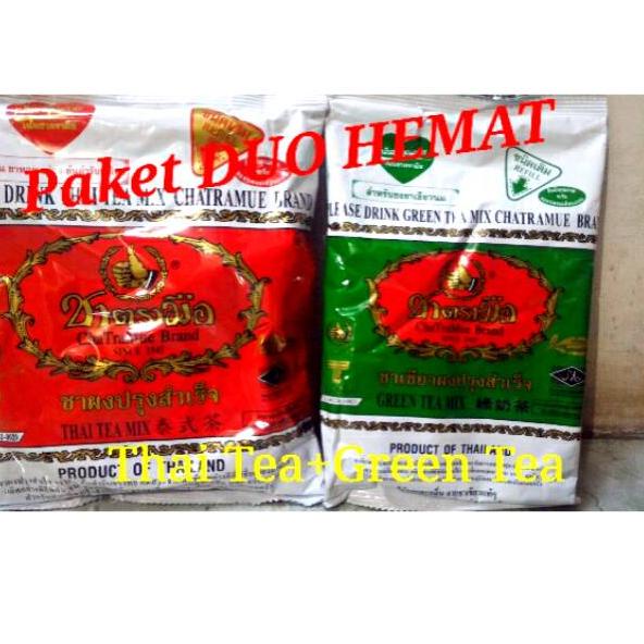 

◌ Paket Duo Hemat Thai Tea dan Green Tea ✸