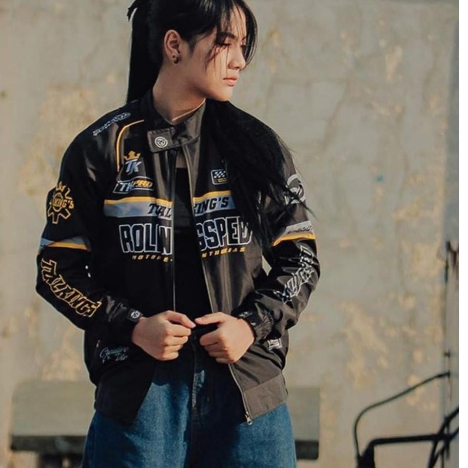 ♧ Jaket Rollingspeed x Total Kings BlackNyellow ♞