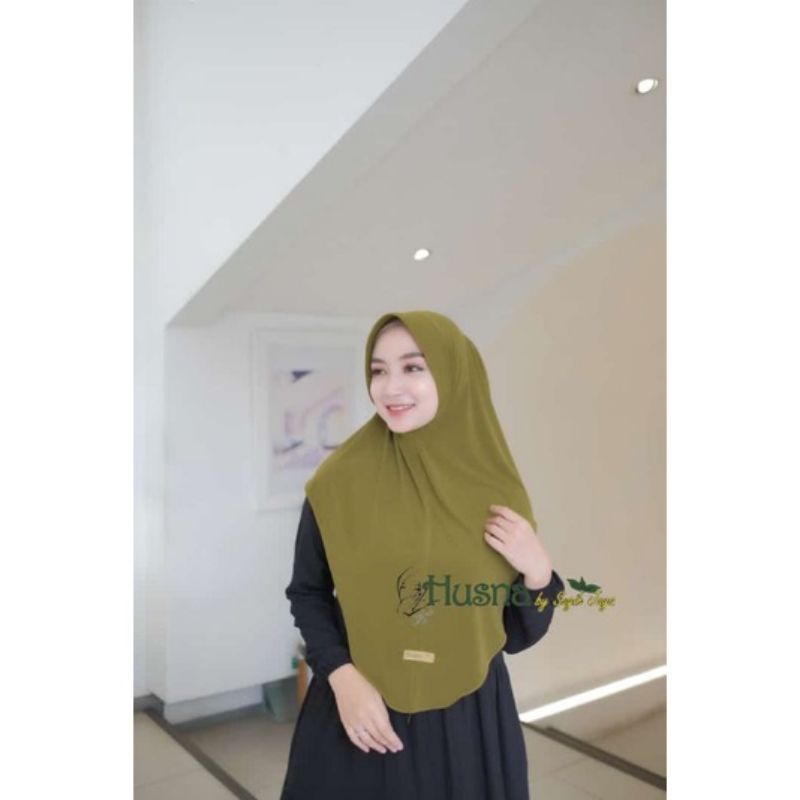 (HUSNA) Hijab instan ped marwah premium ori husna