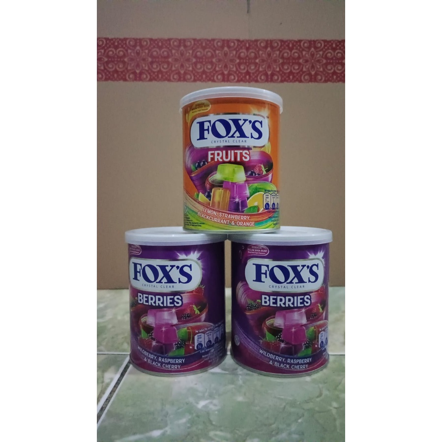 

PERMEN FOX'S KALENG 180 GR