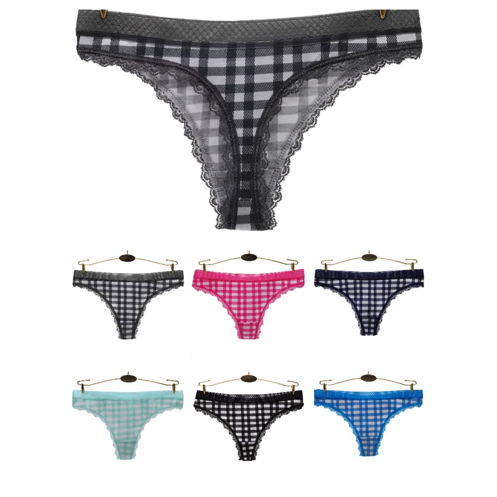 GS 87431 IV2 - CELANA G STRING THONG KATUN DIPADU LACE