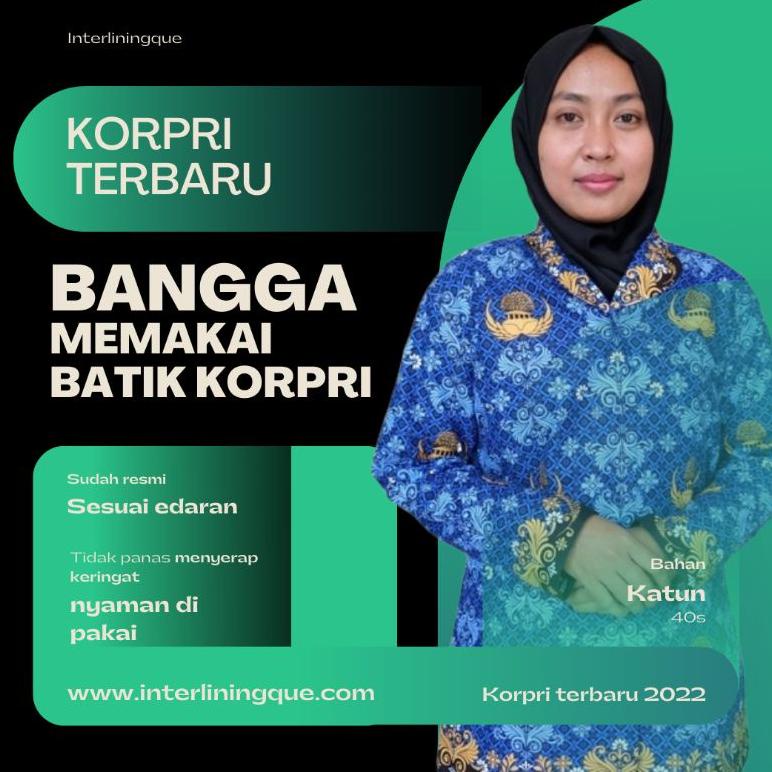 Ready Stok Baju korpri terbaru 2022 / baju korpri pria / baju korpri wanita / seragam korpri / serag