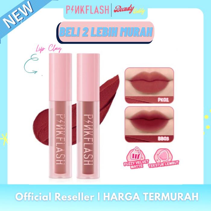 PINKFLASH PinkSweetie Fuzzy Soft Velvet Matte Lip Clay Lipstik PFL16