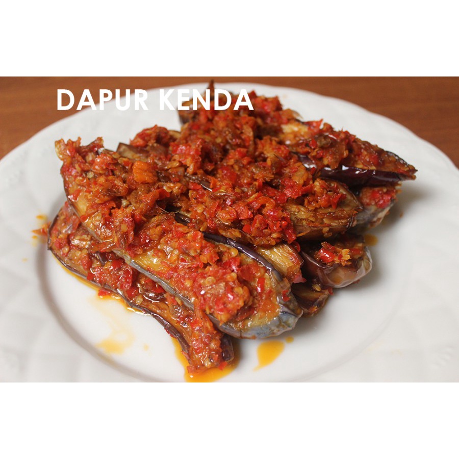 

Terong Balado Udang Rebon / Terong Bumbu Balado Udang Rebon / Sambal Balado Terong Rebon