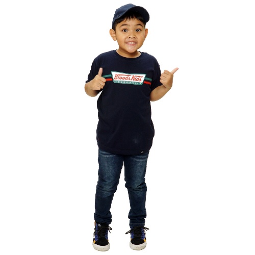Bloods Series Kids Kaos Anak Dough Navy Blue