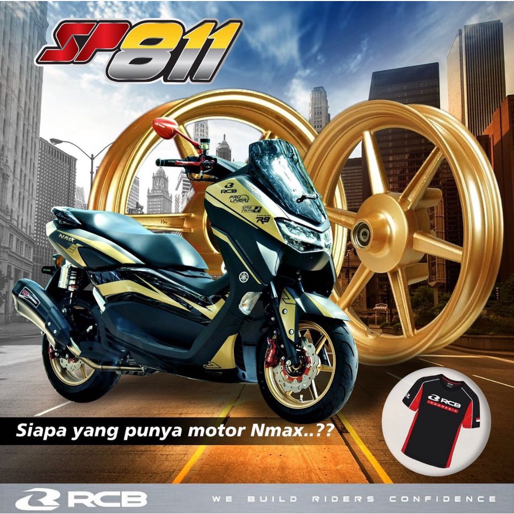 Velg RCB 811 NMAX AEROX OLD NEW SP811 300 350 Ring 13