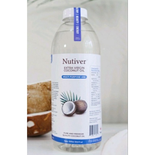 

Extra Virgin Coconut Oil / Premium EVCO Nutiver 1L